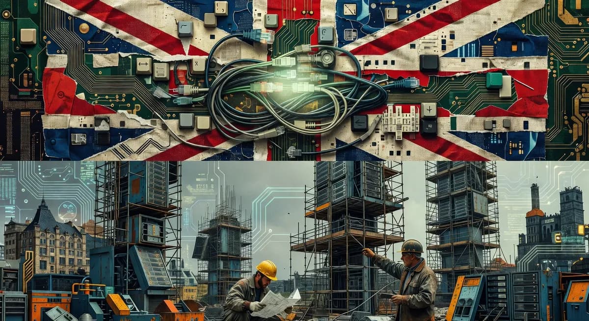The £14.6bn AI Fantasy: Why Nscale's Mega-Funding Can't Fix Its Scaffolding Yard Supercomputer