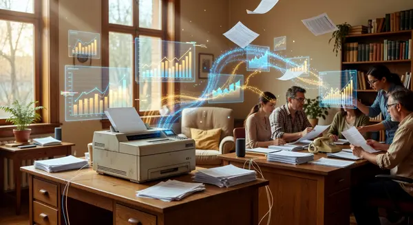 £1,500 a Month: How One Small Business Turned Printer Headaches Into AI Gold